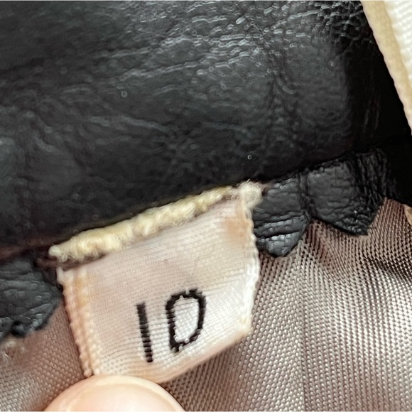 Vintage Montreal Leather Black High-Waist Moto Pants Real Leather Size Small - Picture 11 of 11